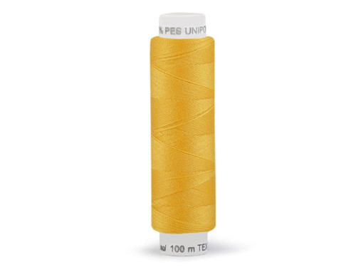 Polyesterové nitě návin 100m - Cyber Yellow 126