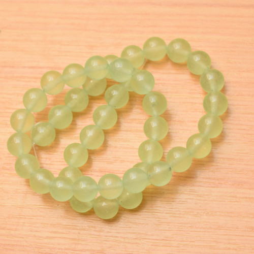 Jadeit 8 mm - 5 kusů
