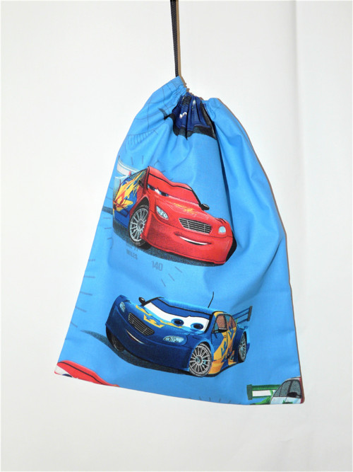 Sáček na tělocvik - auta cars