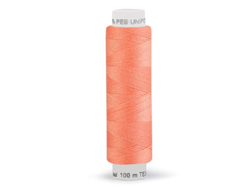 Polyesterové nitě návin 100m - Tangerine 323