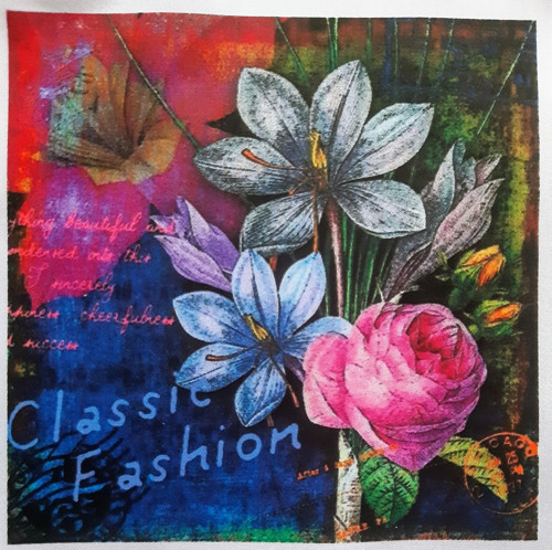 Bavlněný panel 15x15 cm - skladem
