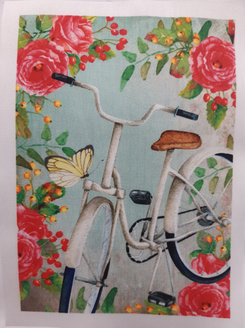 Bavlněný panel 15x20 cm - skladem — foto 1