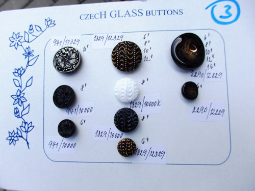 Czech Glass Buttons č.3 — foto 1