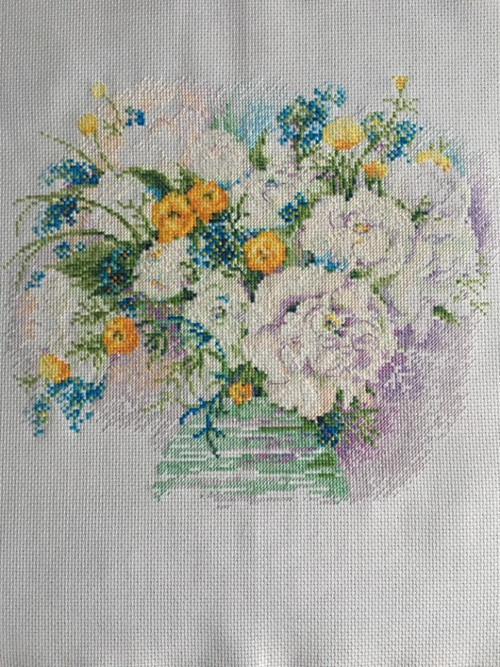 Vyšívaný obraz 28x28 cm f.Riolis