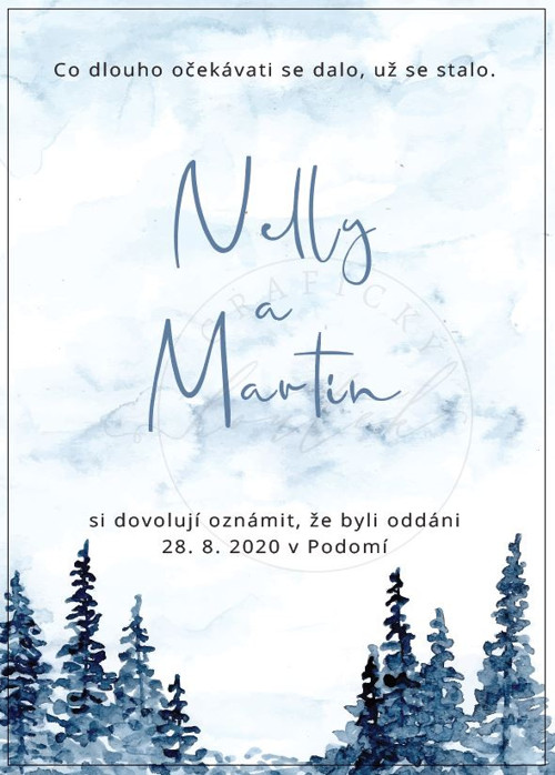 Oznámení nelly a Martin — foto 1