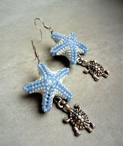Náušnice Iceland Starfish