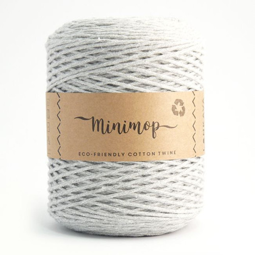 MINIMOP Macramé 2,5mm (500m) - LIGHT GREY 66