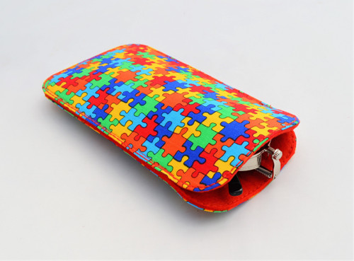 Pouzdro na brýle - PUZZLE — foto 1