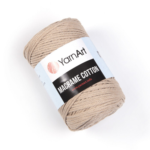 Příze Macrame Cotton - béžová — foto 1