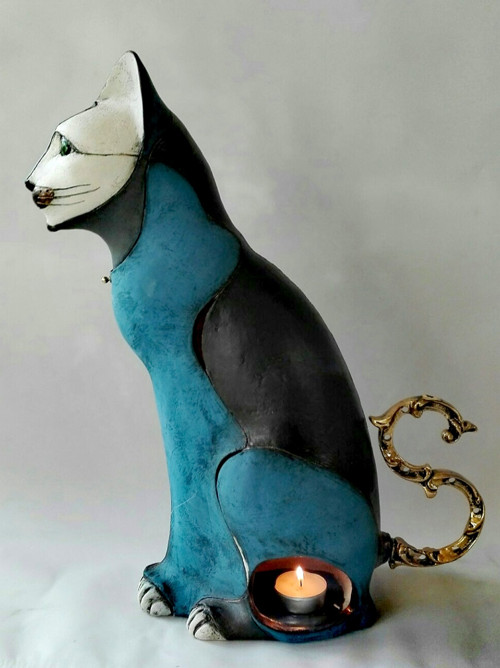 Modrá kočka