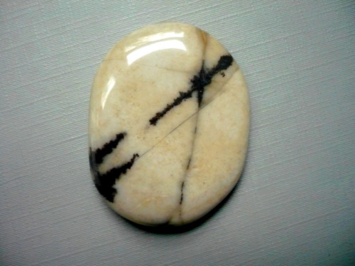 Placka - jaspis zebra 41 mm, č.253s — foto 1