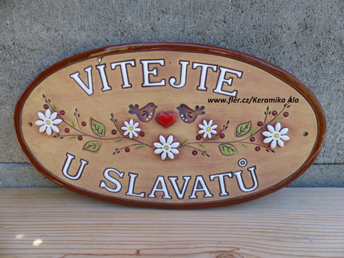 Vítací cedulka se jménem / na objednávku