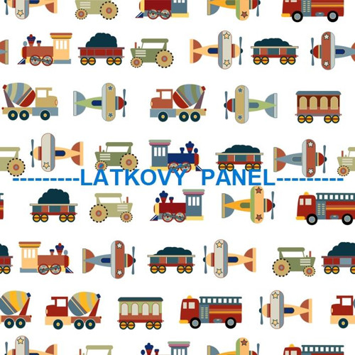 Bavlněný panel 25 x 25cm