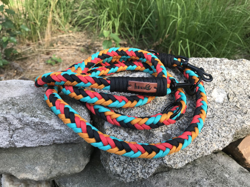 Handmade přepínací paracord vodítko