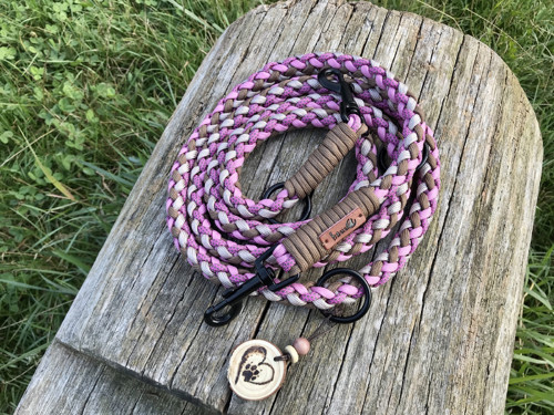Handmade paracord přepínací vodítko