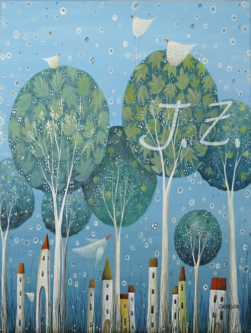 "Když stromy zpívají..." (21x29,8)