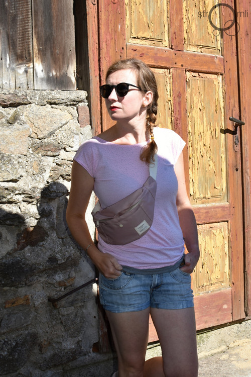 Růžové pocákané ..., vel. S — foto 1