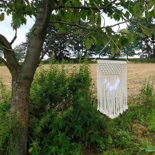 Macramé dekorace na zeď — foto 1