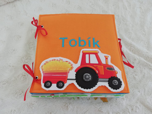 Quiet book pro chlapečka