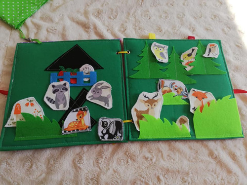 Quiet book pro holčičku
