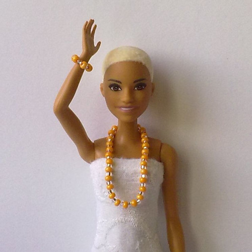 Šperky pro Barbie - náhrdelník, náramek — foto 1