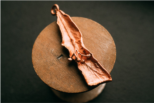 Prívesok lipový kvet (8,5 x 2 cm)