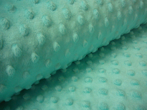 Minky mint do modra No.1 - šíře 150cm — foto 1