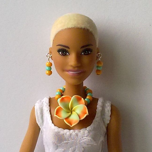 Šperky pro Barbie - náhrdelník, náušnice — foto 1