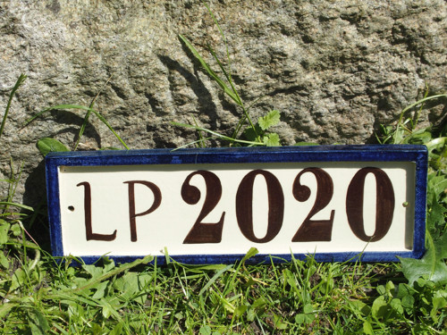 Keramická cedulka LP 2020 - skladem