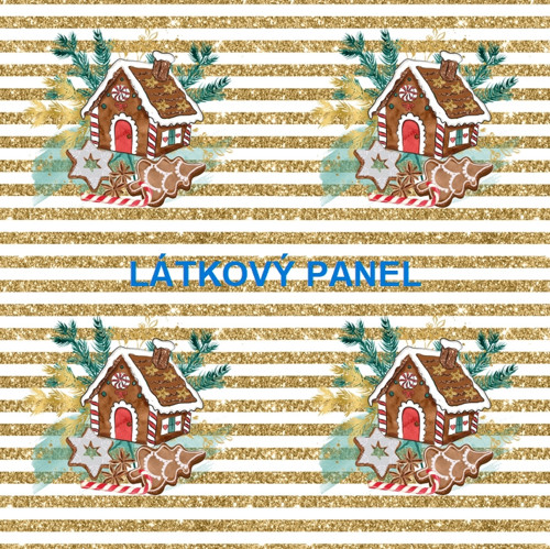 Bavlněný panel 25 x 25cm