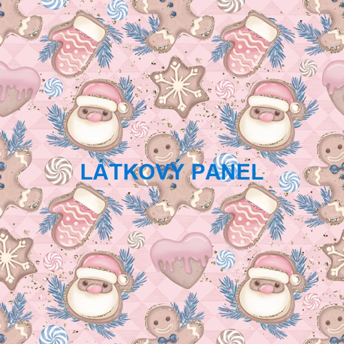 Bavlněný panel 25 x 25cm