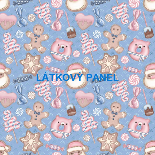 Bavlněný panel 25 x 25cm