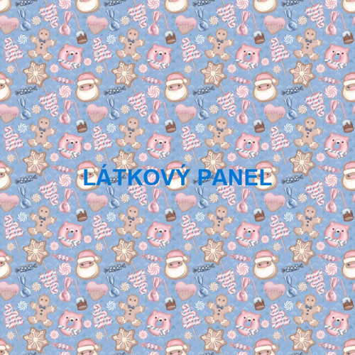 Bavlněný panel 25 x 25cm