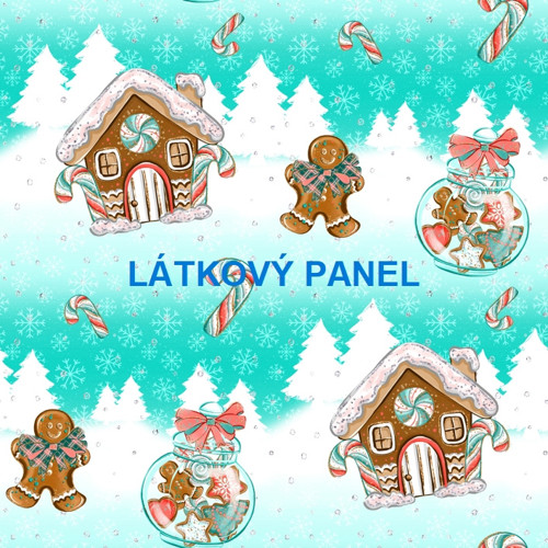 Bavlněný panel 25 x 25cm