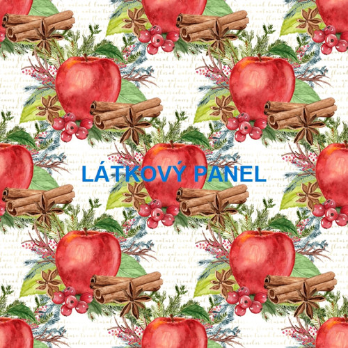 Bavlněný panel 25 x 25cm