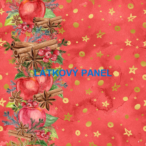 Bavlněný panel 25 x 25cm