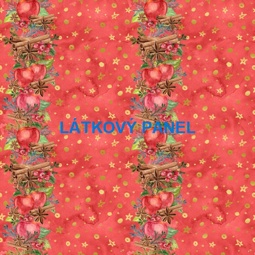 Bavlněný panel 25 x 25cm