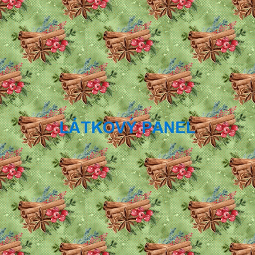 Bavlněný panel 25 x 25cm