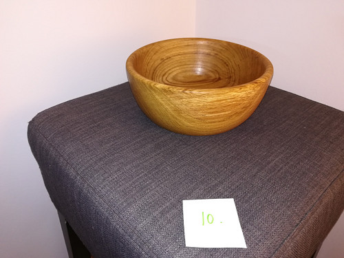 Dubová miska, střední, tlustostěnná — foto 1