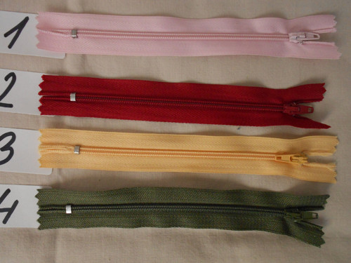 Zip jemný 14 cm — foto 1