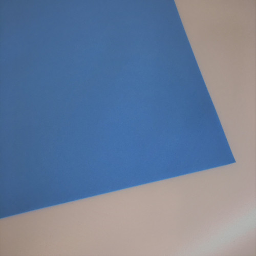 Foamiran 30x40 - světle modrá