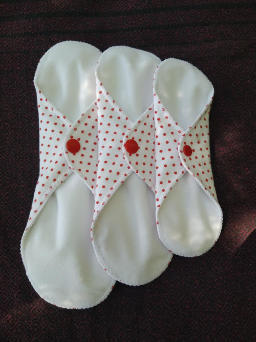 Zkušební sada menstruačních vložek- nepropustné