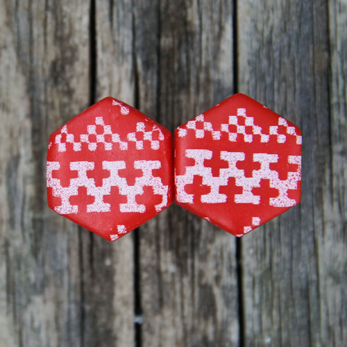 Norský vzor, hexagony — foto 1