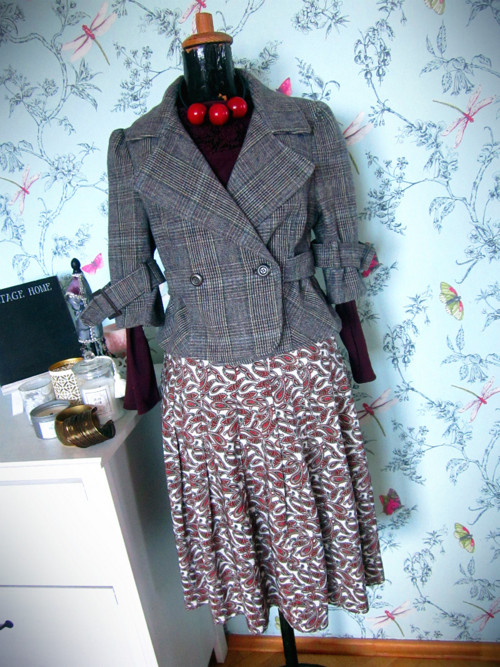 Sáčko chic elegantní, vlněné — foto 1