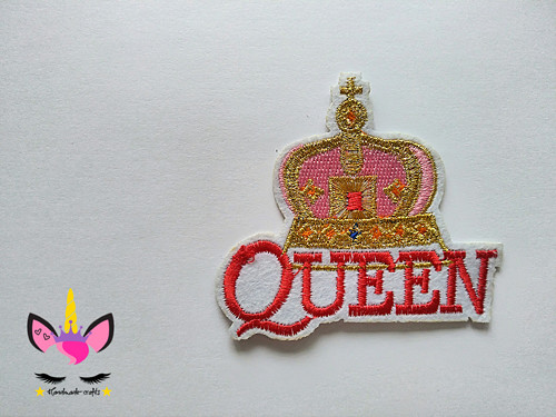 Nažehlovací aplikace- Queen 1ks