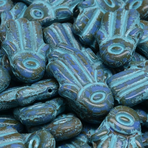 Hamsa - 20x14 mm — foto 1