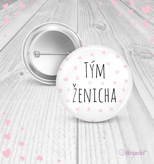Placka Tým ženicha SK10