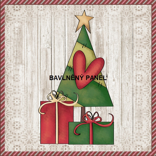 Bavlněný panel 15 X 15 cm