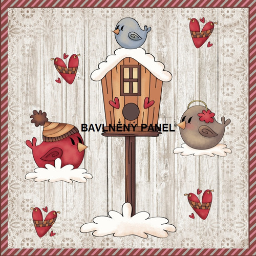 Bavlněný panel 15 X 15 cm — foto 1
