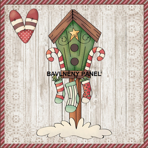 Bavlněný panel 15 X 15 cm — foto 1